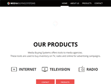 Tablet Screenshot of mediabuyingsystems.com